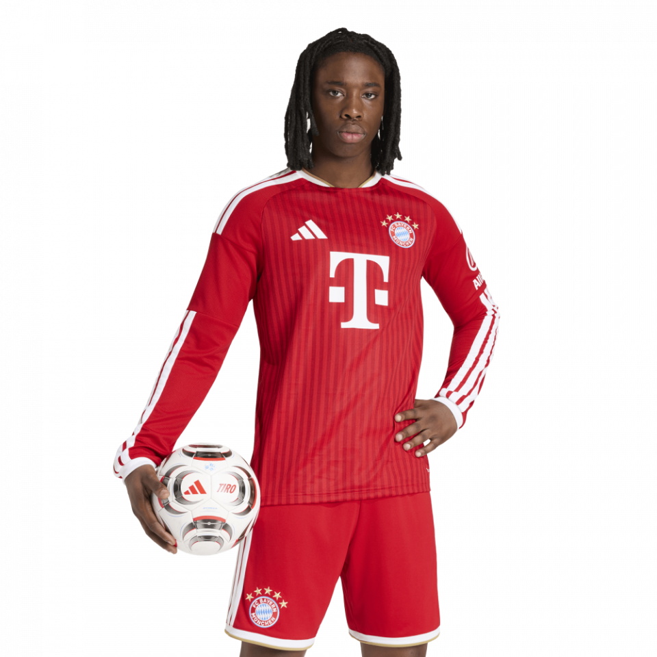 adidas Bayern Munich 2026/27 Men's Home Long Sleeve Jersey